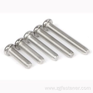 Stainless Steel Pan Head Cross screws machine screw